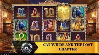 Cat Wilde and the Lost Chapter slot by Play'n Go