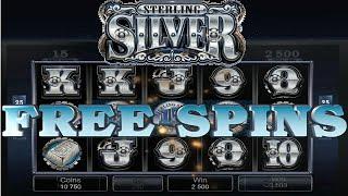 Sterling Silver Online Slot from Microgaming