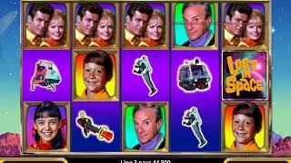 LOST IN SPACE Video Slot Casino Game with a FREE SPIN BONUS