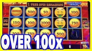 Over 100x Win on Lightning Link Sahara Gold with HIGH LIMIT SLOTS