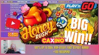 Big Win From Honey Rush Slot!!