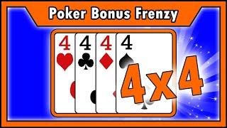 4 x 4 for Video Poker Win • The Jackpot Gents