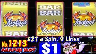 Jackpot Hand pay⋆ Slots ⋆ BLAZIN GEMS Slot Machine $27 a Spin, 3 Reel slot @YAAMAVA Casino 赤富士スロット