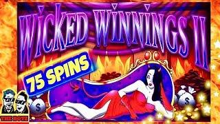 WICKED WINNINGS 2•RETRIGGER INSANITY•RAVENS? CASINO GAMBLING!
