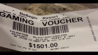 Bellagio Gaming Vouchers $9K+