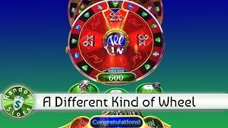 All In slot machine with Unique Wheel Bonus
