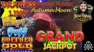What a Day! Grand Jackpot! Dragon Link Huff N Puff Panda Magic 200x Orb Buffalo Gold Live Streams