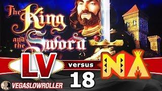 Las Vegas vs Native American Casinos Episode 18: King and the Sword Slot Machine