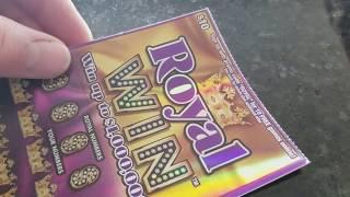 NEW GAME! $1,000,000 ROYAL WIN MICHIGAN LOTTERY SCRATCH OFF!