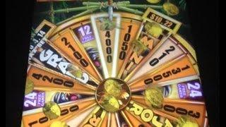 TARZAN slot machine BIG WHEEL BONUS WIN