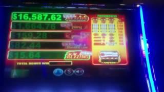 BIG WIN - Hot Shot Progressives Slot Machine Bonus