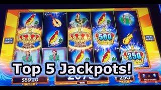 Top 5 Jackpot Handpays - Lock it Link Loteria