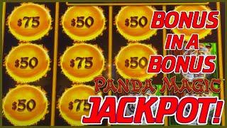 HIGH LIMIT Dragon Cash Link Panda Magic HANDPAY JACKPOT & Sahara Gold Slot Machine $25 Bonus Rounds