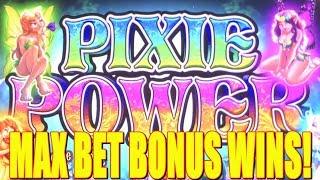 $40 MAX BET LIVE PLAY ON PIXIE POWER | MY FIRST TIME PLAYING CLASS 2 SLOTS! #HappyPride2018