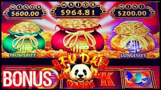 HIGH LIMIT Fu Dai Lian Lian Panda Slot Machine ⋆ Slots ⋆️$17 Bonus Round Slot Machine Casino