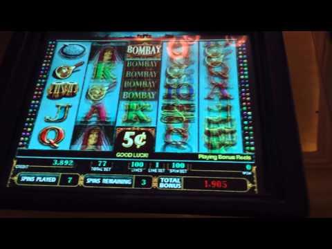 Bombay 5 cent slot machine bonus high limit slots $10 bet