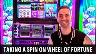 •️ TRIPLE DOUBLE DIAMOND • Big Wheel of Fortune Spins at Agua Caliente Rancho Mirage