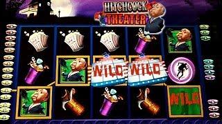 Hitchcock Theater - NICE WIN - Slot Machine Bonus - WMS