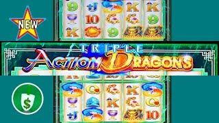 •️ New - Triple Action Dragons slot machine, bonus