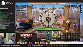 LIVE CASINO SLOTS - Sunday High Roller - !giveaway on Opal Fruits live • (02/06/19)