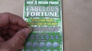 Fabulous Fortune - $20 Illinois Instant Lottery Scratchcard Video