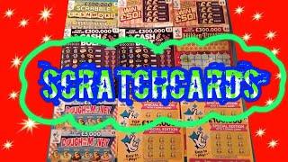 Scratchcards.WhooooOOOOOOO..its a★ Slots ★of a Game..."HIDDEN TREASURE"CASH BOLT"SCRABBLE".Win £50"