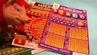 Scratchcards...HOT MONEY....9x LUCKY...and More.......and PIGGY