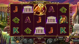 The Golden Owl of Athena Slot by Betsoft