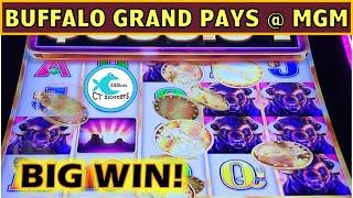 SUPER HOT BUFFALO GRAND WINS! THIS SLOT MACHINE WAS ON FIRE @ MGM SPRINGFIELD! :)