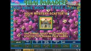 Thai Paradise Slot - 20 Free Spins With 3€ Bet!
