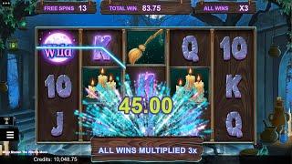 Mega Moolah The Witch's Moon Online Slot from Microgaming