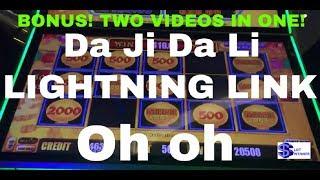 DOUBLE Da Ji Da Li & Lightning Link in One Video!! Click on "I" at Upper Corner!