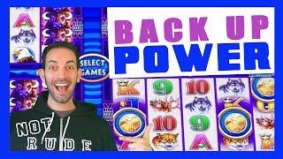 •Back-Up POWER• •BONUS Triggered on Buffalo Grand Slots•Colorado Belle Casino• • BCSlots