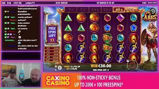 New Game!! Big Win From Sword Of Ares!!