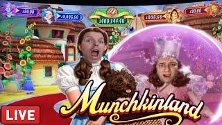 • Live Casino Play • Munchkinland with EZ & Brent • Wizard of OZ