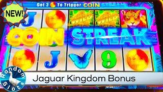 New⋆ Slots ⋆️Jaguar Kingdom Coin Streak Slot Machine Bonus