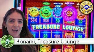 Treasure Lounge slot machine preview, Konami, G2E 2019 (#G2E2019)