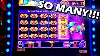 SO MANY FULL SCREEN WINS!!! * I RAN OUT OF PEE!!!! - New Las Vegas Casino Slot Machine Big Win Bonus