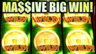 •MASSIVE BIG WIN!• ZHEN CHAN • BETTER THAN A JACKPOT Handpay!! Slot Machine Bonus (BALLY)