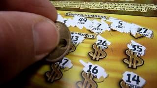 WINNER! Golden Ticket - Arizona Lottery $20 Instant Scratch Off Ticket