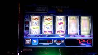 Luck O'Lantern slot bonus win with Progressive hit at Revel Casino in AC