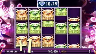 MARILYN MONROE: DIAMOND SPARKLE Video Slot Casino Game with a DIAMOND SPARKLE FREE SPIN  BONUS