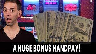 • HUGE. BONUS. HANDPAY. • • Double Top Dollar Is WHERE IT'S AT! #AD