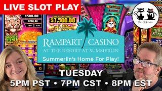 ⋆ Slots ⋆  LIVE SLOT PLAY! @Rampart Casino