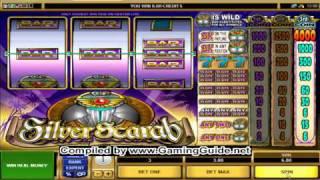 All Slots Casino's Silver Scarab Classic Slots