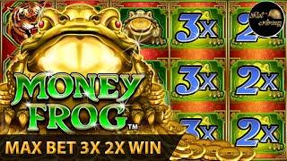 ⋆ Slots ⋆️MONEY FROG X2X3 BONUS⋆ Slots ⋆️MAX BET | HUGE WIN MIGHTY CASH VEGAS WIN RETRIGGERED SUCCEE