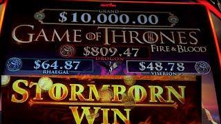 NEW SLOT - Game of Thrones Fire and Blood Slot Machine Bonus