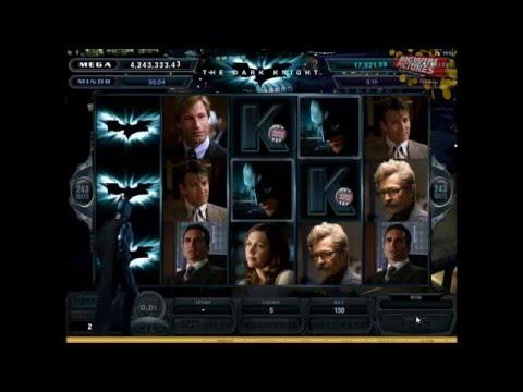 The Dark Knight Slot - Stacked Wilds BIG WIN!