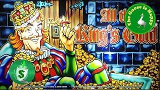 • All the King's Gold slot machine, Happy Goose