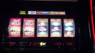Gold rush slot machine bonus free spins